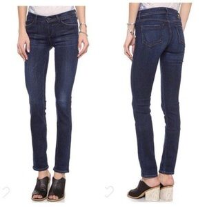 goldsign skinny ankle mid rise jeans virtual sz.25